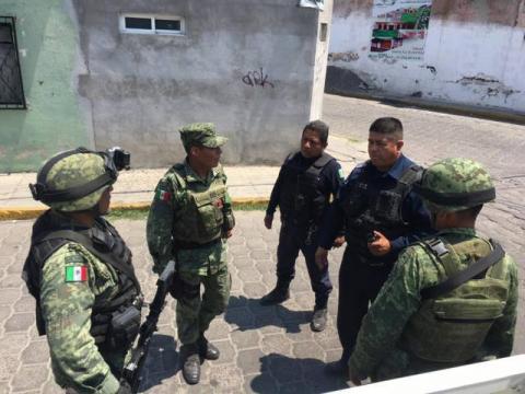 Alcalde realiza acciones para brindar mayor seguridad a los pobladores imagen 1