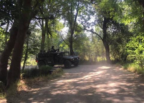 Alcalde realiza acciones para brindar mayor seguridad a los pobladores imagen 2