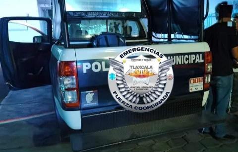 Policía de Xicohtzinco auxilia a pareja asaltada y violentada en Almecatla. imagen 2
