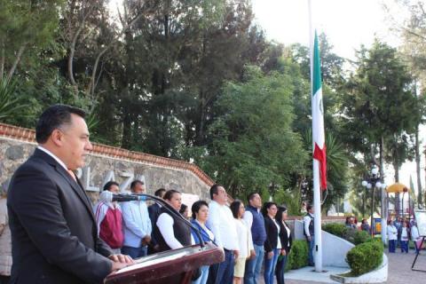 Rinden homenaje de la gesta heroica del castillo de Chapultepec en Tetla imagen 3