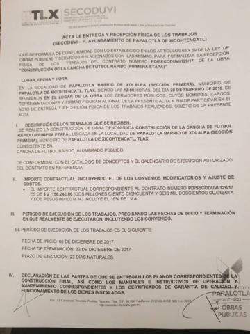 Jesús Herrera gestiona cancha de fútbol rápido en Xolalpa imagen 2