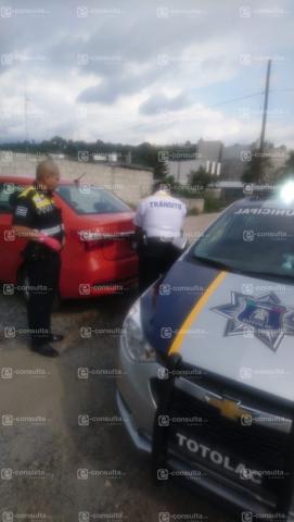 Denuncian a policías de Totolac por robo de placa imagen 3