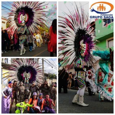 Fundación grupo SAGA presente en la inauguración de feria de Tetlatlahuca