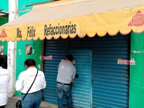 Por no cumplir con sus obligaciones Ayuntamiento suspende negocios imagen 1