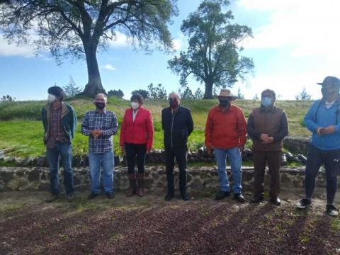 Reforestan con flora endémica el área perimetral del Museo de Sitio de Zultépec-Tecoaque imagen 9