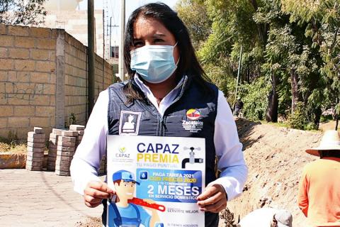 Capaz de Zacatelco anuncia cambios de tuberías en la sección tercera