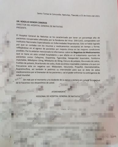 No hay medicamentos para enfrentar la pandemia en Nativitas, dicen médicos imagen 2