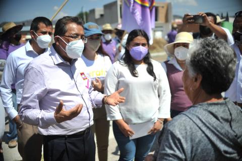 Soy un candidato que da respuestas, dice Serafín Ortiz