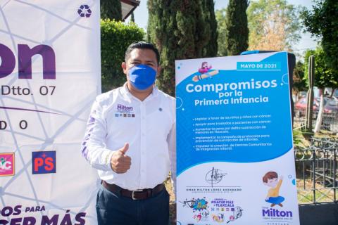 Atenderá Milton López rubros de salud y seguridad para la niñez imagen 1