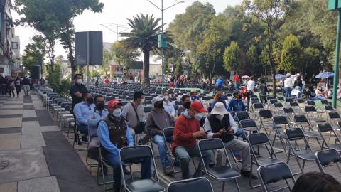 Cierre de campaña oficialista de Ávalos Zempoalteca luce desangelado y vacío imagen 3