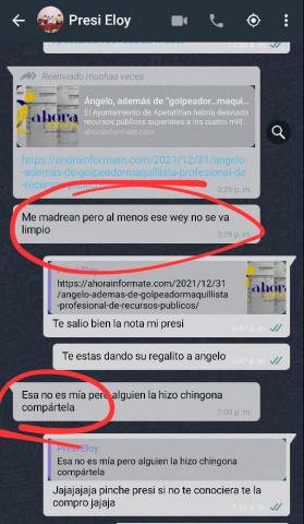 Ex Alcalde amoroso de Apetatitlán Eloy Reyes es el principal atacador en redes en contra de Ángelo Gutiérrez