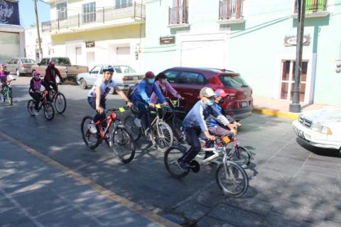 Con éxito, se efectúa el Primer Paseo Ciclista Familiar en Contla imagen 5