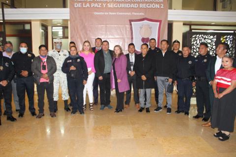 Se realiza en Contla mesa de trabajo en materia de Seguridad imagen 3