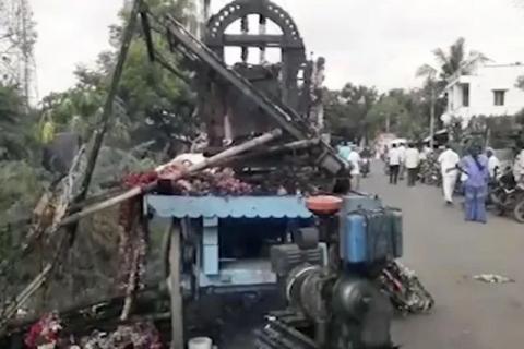 Fallecen en la India 11 personas electrocudas durante una procesión