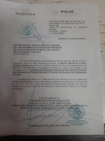 Piden que PGJE entregue cuerpo de asesinado en bar Classico imagen 1