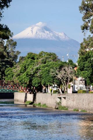 Cómo amaneció el volcán Popocatépetl este día visto desde Tlaxcala imagen 3