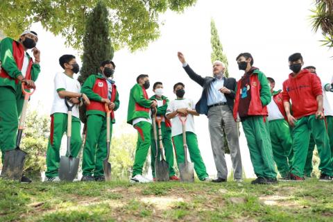 Avanza campaña de reforestación en Chiautempan