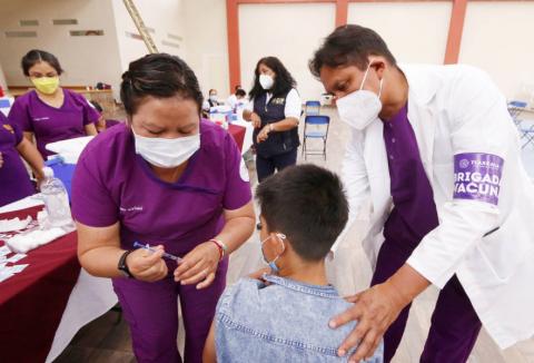Participa SEDIF en jornada nacional de vacunación anti Covid para niñas y niños imagen 1