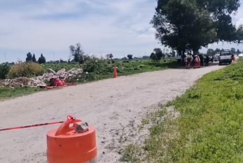 Con arma blanca asesinan a sujeto al interior de una barranca de Ayometla