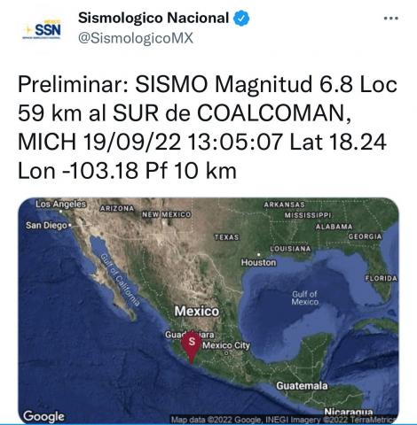 Sismo sacude Tlaxcala 37 años después del desastroso terremoto del 85 imagen 1