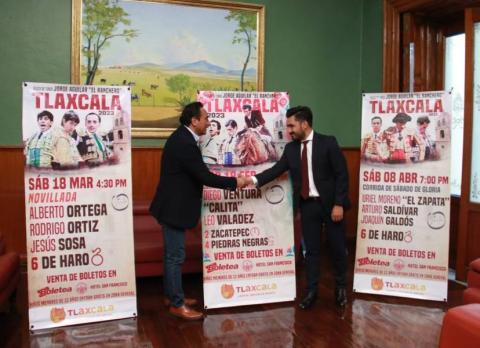 Develan carteles del serial taurino Tlaxcala Capital 2023 imagen 5