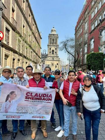 El Profe Olivares pide la unidad y desechar la guerra sucia, en Ixtacuixtla