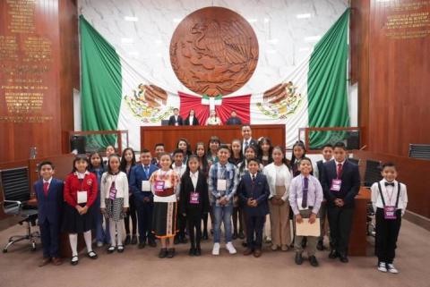 En el Congreso del Estado, se desarrolló el Décimo Quinto Parlamento Infantil 2024 imagen 4