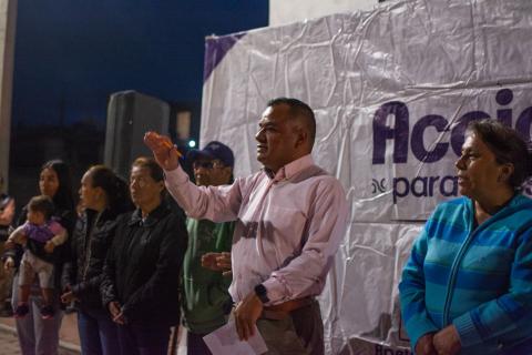 Ángelo Gutiérrez sigue entregando obra en toda el territorio de Apetatitlán imagen 3