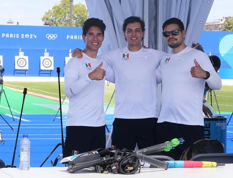 Gran arranque de México en el tiro de arco en juegos de Paris 2024