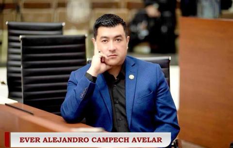 Es Ever Alejandro Campech presidente de la JCCP del Congreso Local