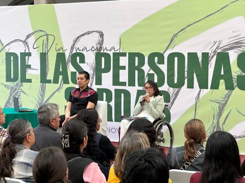 Gabriela Hernández Islas pugna por el respeto y la inclusión de personas sordas