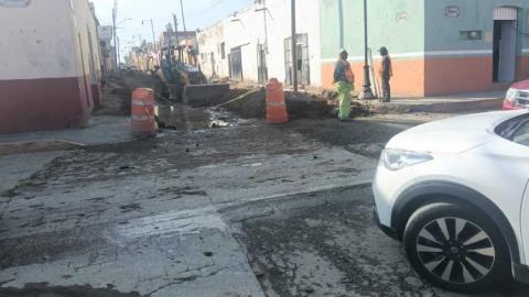 CAPAMH atiende reportes y refuerza el mantenimiento permanente de la red de agua potable imagen 1