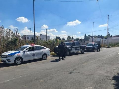 Policia municipal refuerza acciones de vigilancia en Tepeyanco