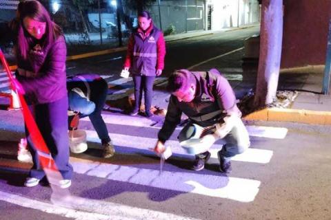 Cuadrillas Municipales realizan labores nocturnas para mejorar la imagen urbana en la capital imagen 6