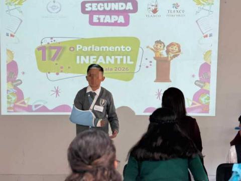 Tlaxco fue sede de etapa del Parlamento Infantil Tlaxcala 2026 imagen 3