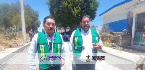 Tzompantepec: Arrancan Trabajos de Pavimentación en San Mateo Inophil imagen 1
