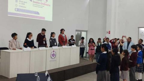Dos niñas de Tlaxco, fueron designadas en el Consejo Infantil de Derechos Humanos imagen 1