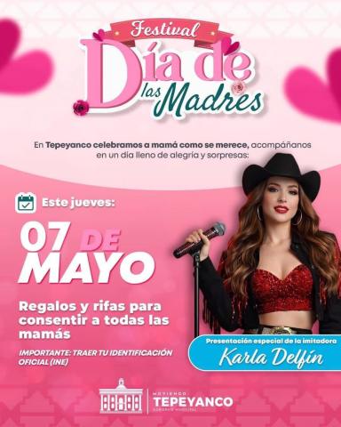 En Tepeyanco celebran a las mamás del municipio