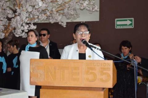 Sección 55 reconoce a los maestr@s y exige se respeten sus derechos laborales y de prestaciones imagen 1