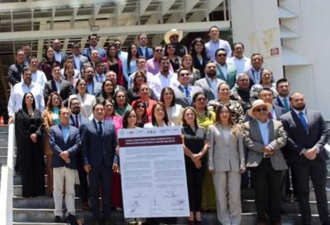 Panotla participa en firma de convenio para fortalecer el cumplimiento de obligaciones alimentarias imagen 1
