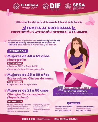 32 Programa "Prevención y Atención Integral a la Mujer" en Tenancingo