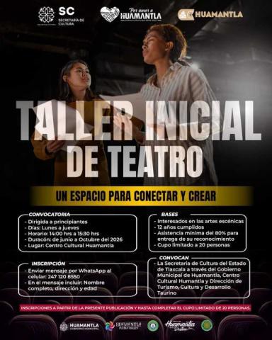 Gobierno Municipal abre espacio para descubrir el talento escénico de nuevas generaciones