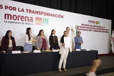 Ana Lilia Rivera formaliza su registro para encabezar la transformación en Tlaxcala imagen 1