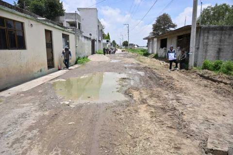 Inicia Presidente de Ixtacuixtla construcción de pavimento en Santa Inés Tecuexcomac imagen 2