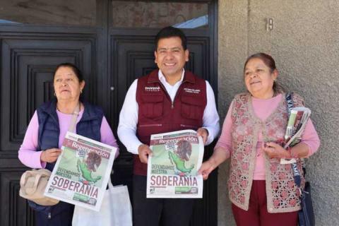 Cercanía con el pueblo fortalece el proyecto de transformación en Tlaxcala: Carlos Augusto