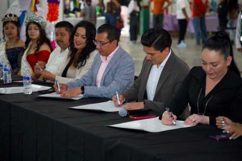 Huamantla fortalece lazos de hermandad con Papalotla y Amaxac De Guerrero imagen 3