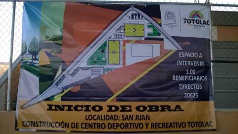 Con 7.3 mdp se construirá un deportivo y la pavimentación de la calle la Presa imagen 2