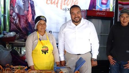 Molote de Xicohtzinco presente en la Feria Tlaxcala 2019 imagen 1