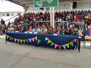 Mario López entrega techumbre en la primaria Juárez de Zacatzontetla imagen 3