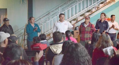 San Pedro Xalcaltzinco vuelca apoyo para Rubén Terán